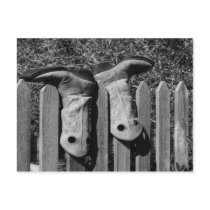 Just Boots Postcard
