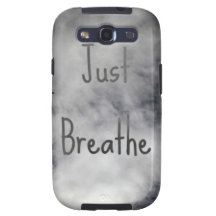 Just Breathe Bird Flying in Cloudy Sky Samsung Galaxy SIII Covers