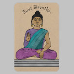 Just Breathe (flexible magnet) magnets