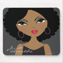 Just Breathe Mousepad mousepads