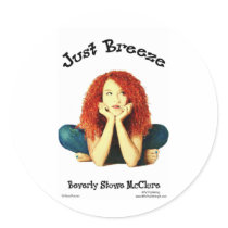Just Breeze Sticker