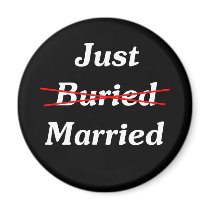 Just (Buried) Married magnets by FunnyFloridian Just (Buried) Married magnets