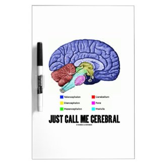 Just Call Me Cerebral (Brain Anatomy Humor)