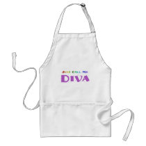 Just Call Me Diva aprons by evisionarts Just Call Me Diva aprons