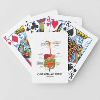 Just Call Me Gutsy (Digestive System Humor) Card Decks