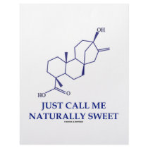 Just Call Me Naturally Sweet (Steviol) Letterhead Template