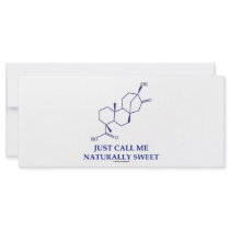 Just Call Me Naturally Sweet (Steviol) rack cards