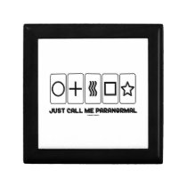 Just Call Me Paranormal (Zener Cards) gift boxes