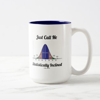 Just Call Me Statistically Inclined (Bell Curve) Coffee Mug