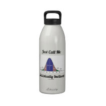 Just Call Me Statistically Inclined (Bell Curve) water bottles