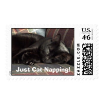 Just Cat Napping Postage