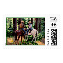 JUST CHATIN'  by SHARON SHARPE postage