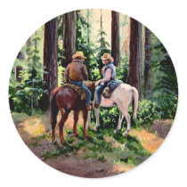 JUST CHATIN' by SHARON SHARPE stickers