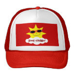 Just Chillin' Sun With Sunglasses Mesh Hat