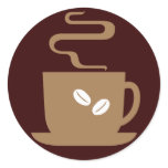 Just Coffee stickers