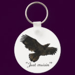 "Just cruisin' Eagle Spirit" Key-chain