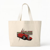 Just Cruisin Hot Rod Tote Bags
