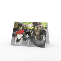 Just Cruisin' In Funny Birthday Greeting Cards