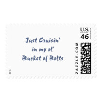 Just cruisin in my ol' Bucket of Bolts postage