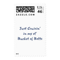Just cruisin in my ol' Bucket of Bolts postage