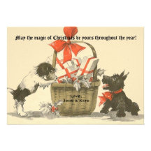 Just Curious Holiday Card Custom Invites