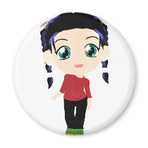 Just Cute magnets by GypsySprite Just Cute magnets