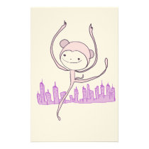 Just Dance Monkey by Gus Fink stationery
