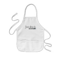 Just Dew It aprons