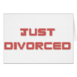 Just Divorced cards
