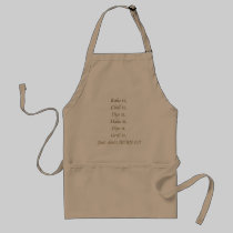 Just Don't Burn It! aprons