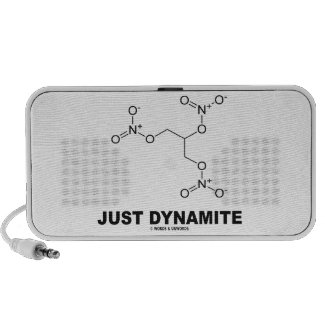 Just Dynamite (Nitroglycerin Chemical Molecule) Travel Speakers