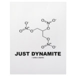 Just Dynamite (Nitroglycerin Chemistry Molecule) Letterhead