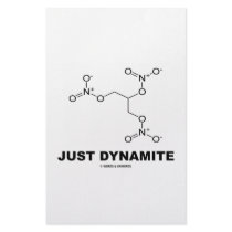 Just Dynamite (Nitroglycerin Chemistry Molecule) stationery by wordsunwords Just Dynamite (Nitroglycerin Chemistry Molecule) stationery