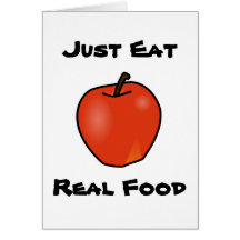 Just Eat Real Food Cards