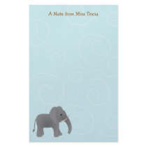 Just Elephant stationery
