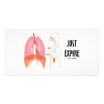 Just Expire (Health / Medicine / Anatomy Humor) Photo Greeting Card