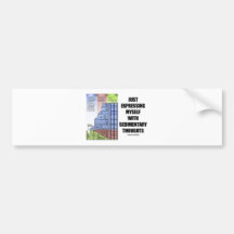 Just Expressing Myself With Sedimentary Thoughts Bumper Stickers