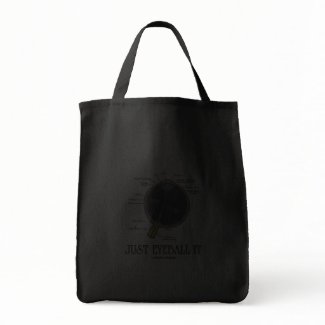 Just Eyeball It (Eye Anatomy Approximation Saying) bag