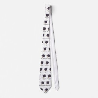 Just Eyeball It (Eye Anatomy Approximation Saying) tie