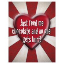 Just feed me chocolate... letterhead by doodlematz Just feed me chocolate... letterhead