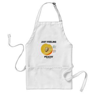 Just Feeling Peachy (Peach Anatomy) apron