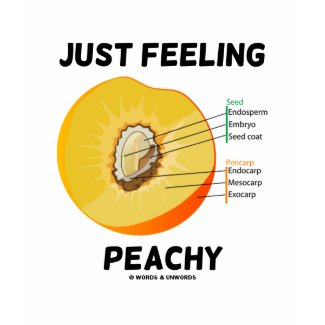 Just Feeling Peachy (Peach Anatomy) shirt