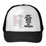 Just Filled With Lots Of Nerves (Autonomic Nerves) Mesh Hat