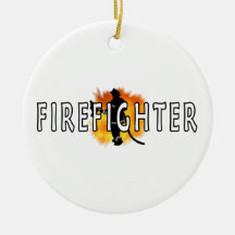 Just Firefighter Christmas Ornaments