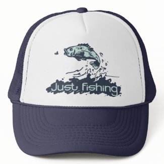 Just fishing hat hat