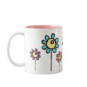Just Flowers mugs by littleamylee Just Flowers mugs