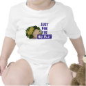'just for the halibut' humorous parody T-Shirt