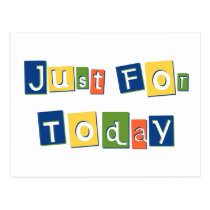 Just for Today postcards