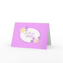 Just for you MUM - Card by cycreation Just for you MUM - Card