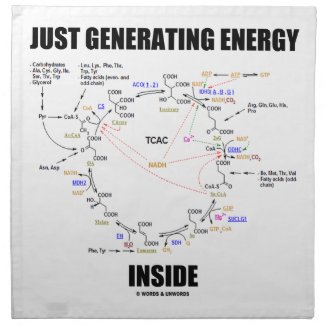 Just Generating Energy Inside Biochemistry Krebs Cloth Napkin